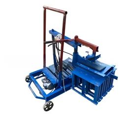 Factory price direct sales small manual brick press, non fired brick making machine, cement brick laying machine