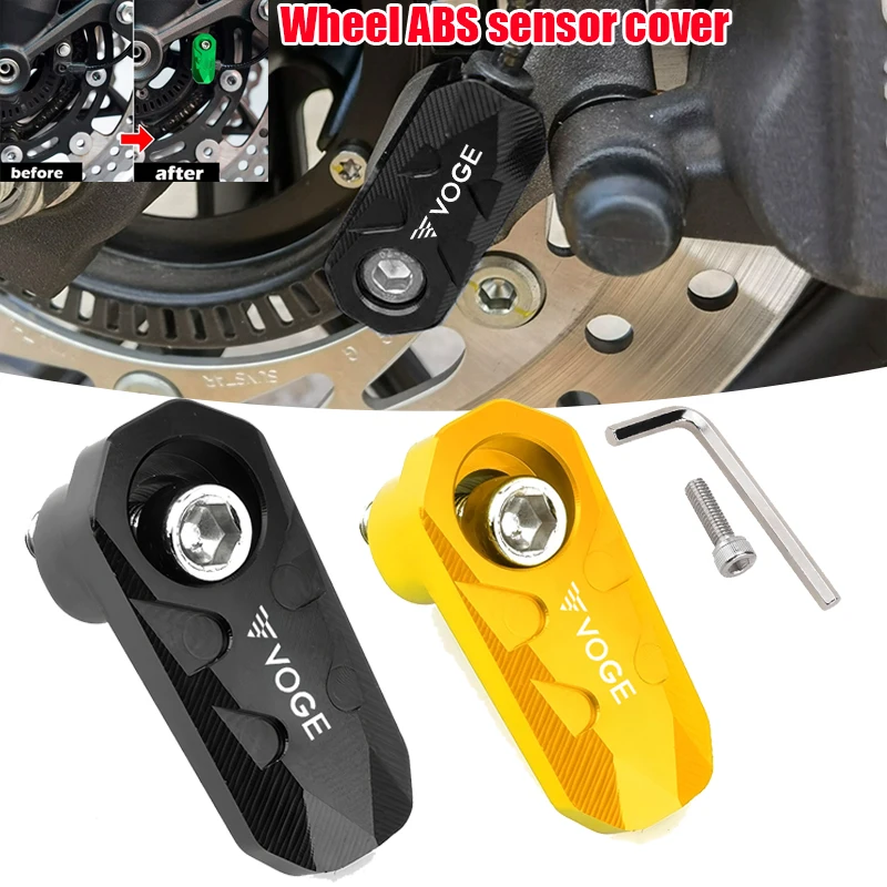 

Для LONCIN VOGE 500DS 500DSX 650DS 650DSX 500R 500AC аксессуары для мотоциклов переднее и заднее колесо ABS датчик защитная крышка