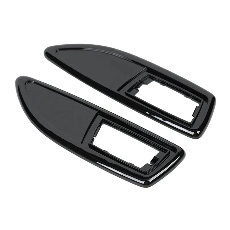 BAAG-cubiertas de luz para guardabarros de coches, marcos de luz laterales adecuados para Vauxhall/Opel Astra H MK5 2004-2009 13250944 de repuesto