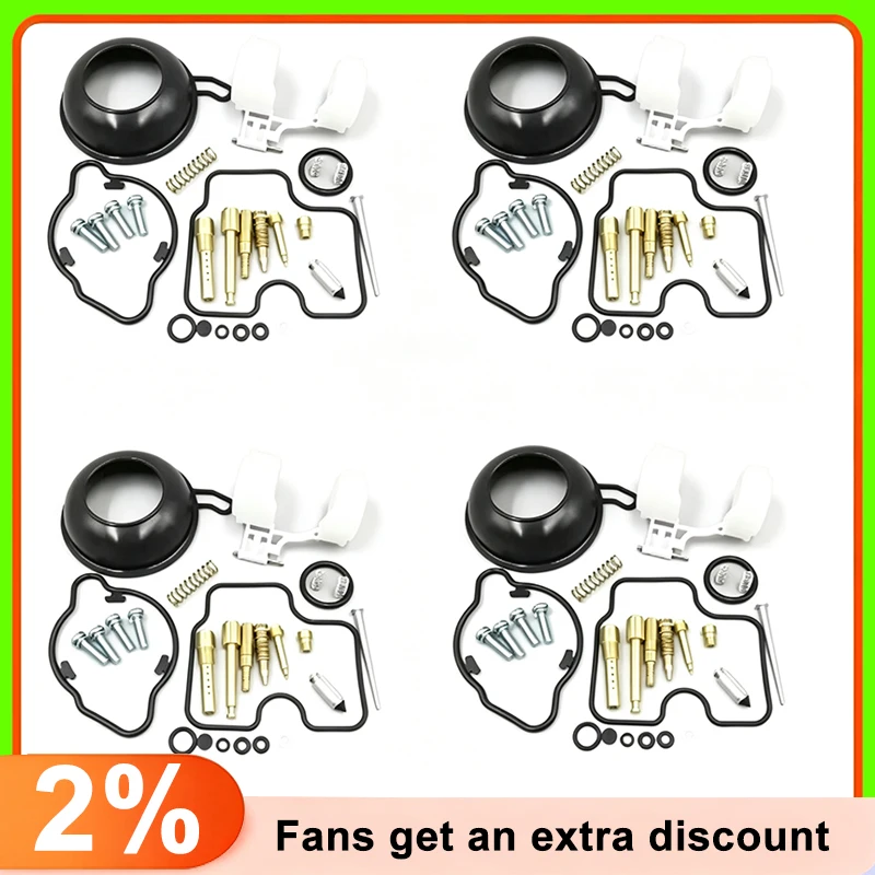 For Honda MAGNA 750 VF750 VF750C VF750CD 1994-2003 Carburetor Rebuild Kit with Vacuum Diaphragm & Float