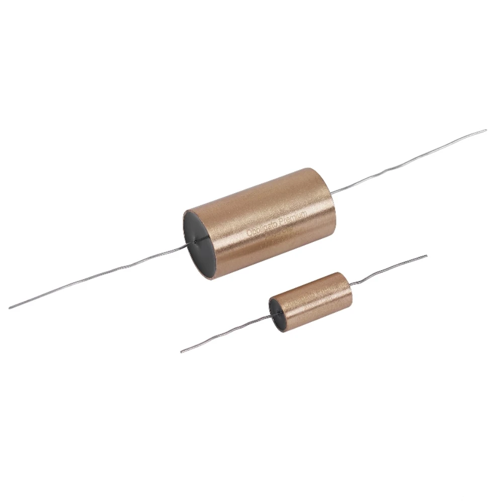 630V 1UF 1.5UF 2.2UF 3.3UF 4.7UF High-fidelity audio capacitors, audio capacitors, audiophile capacitors Obbligato Gold Premium