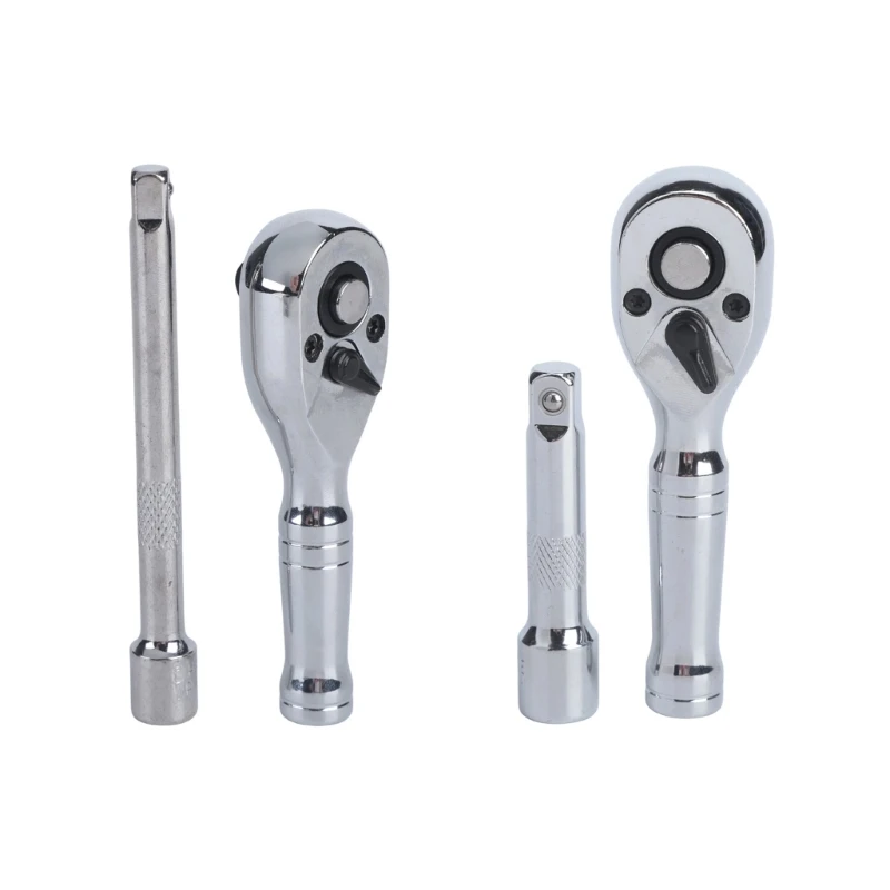  Hand Tool Set with Direction Change Control and Extension Reach for Installation Work, Vehicle Care, and Daily Service