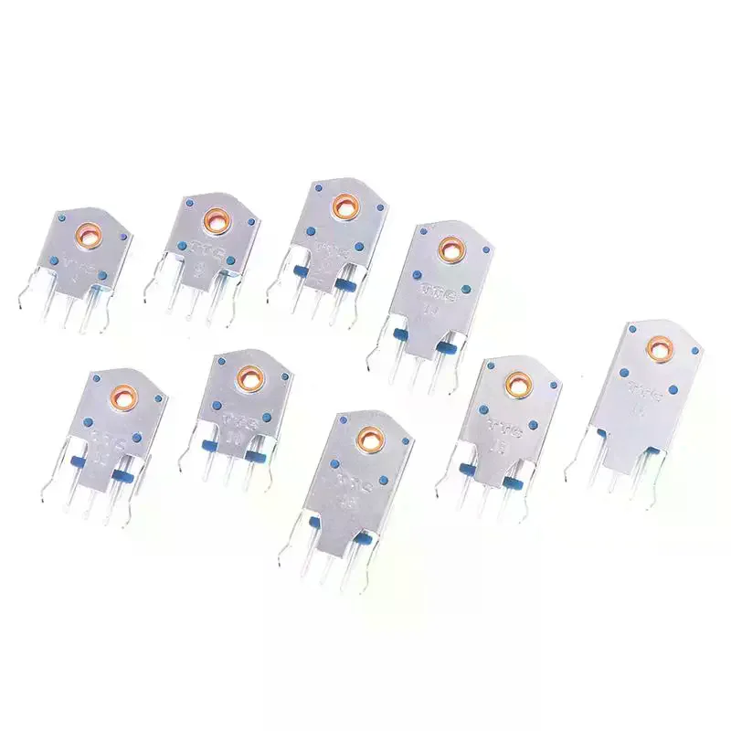 Premium Quality Dustproof Silver Rotary Mouse Scroll Wheel Encoder, 8-16mm, Hole: 1.74mm, Tension: 20-40g for PC Mouse