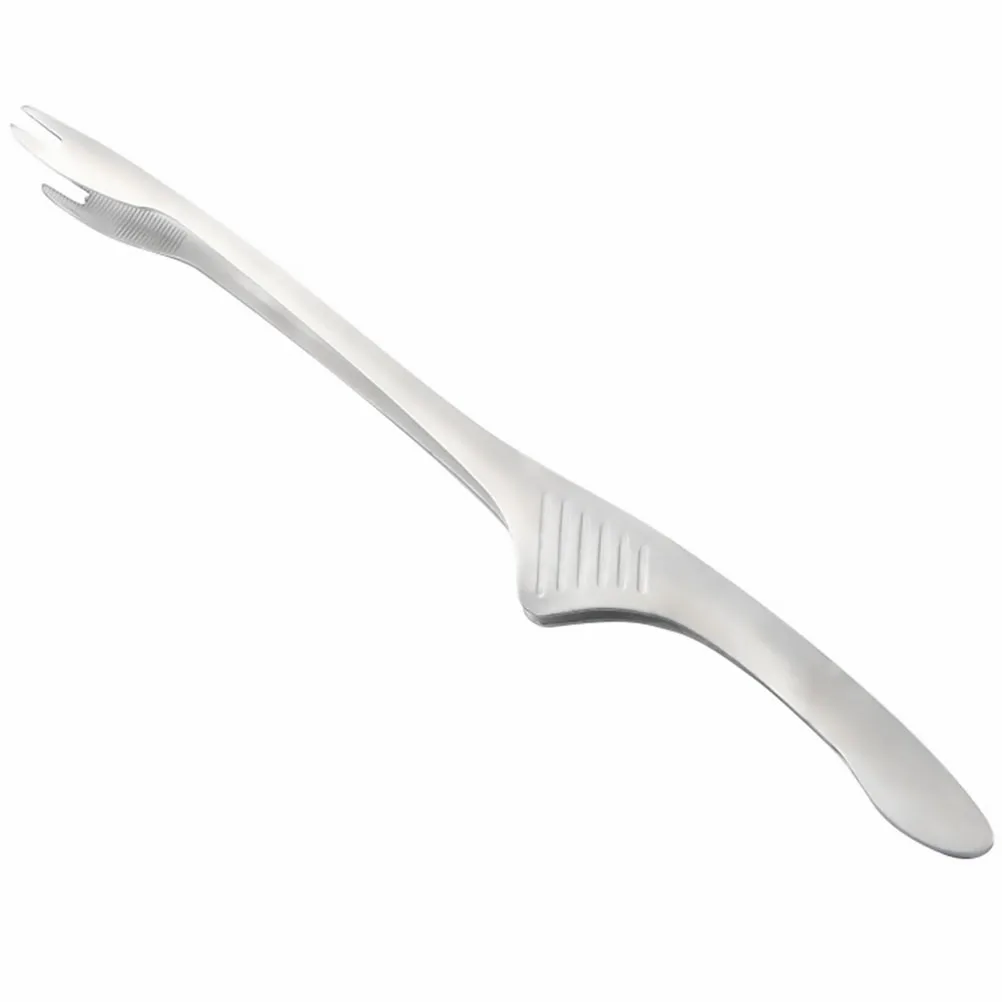 

Stainless Steel Heat Resistance Bbq Tong Tongs Heat Resistant Kitchen Tool Anti Slip Serration Premium Quality Cooking Utensil