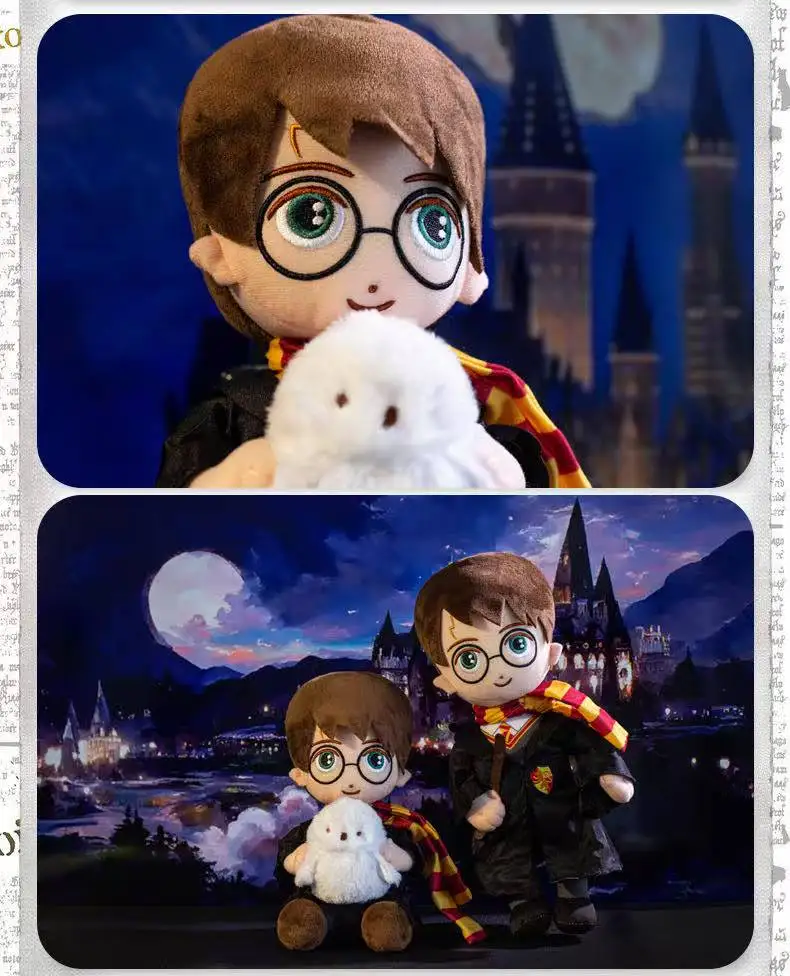 Neueste Harry Potter Puppe Blind Box Kawaii Gefüllte Plüsch Spielzeug Handgemachte Puppe Cartoon Anime Niedliche Kissen Kinder Geburtstag Spaß Geschenk – Detail 5