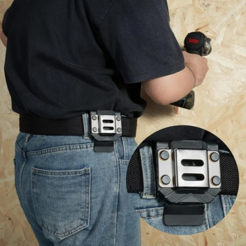 Portable Quick Hanging DIY Mini Waist Tool Storage Rack Impact Drill Tape Measure Frame Versatile Electric Tools Accessories