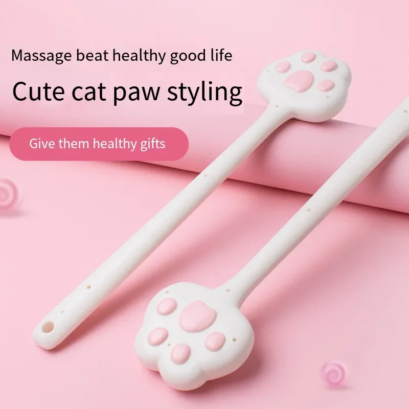 

Cute Cat's Paw Massage Hammer Silicone Massage Artifact Health Maintenance Meridian Dredge Shoulder Neck Back Massage Hammer