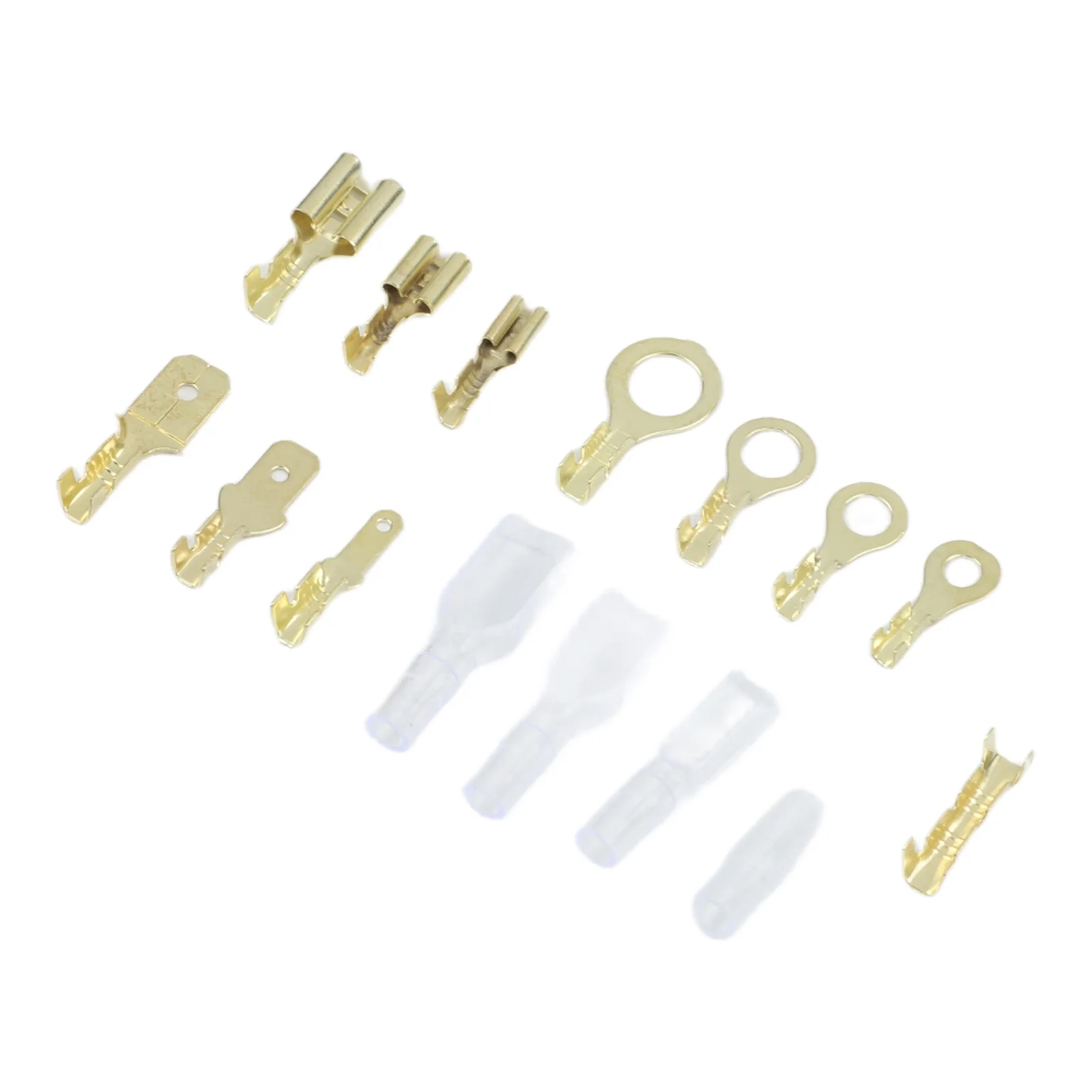 Electrical Wiring Connector Kit 1000 Pieces Male Female Crimp Terminals 2 8mm 4 8mm 6 3mm for Automotive and Household Repairs