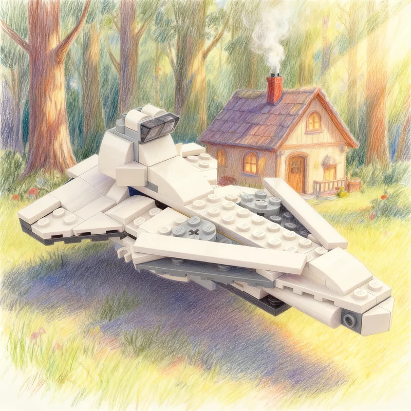 124 Uds. MOC Creator 3 1 clase Venator Star Destroyer modelo juguetes de construcción regalos de navidad bloques arquitectura Idea educación