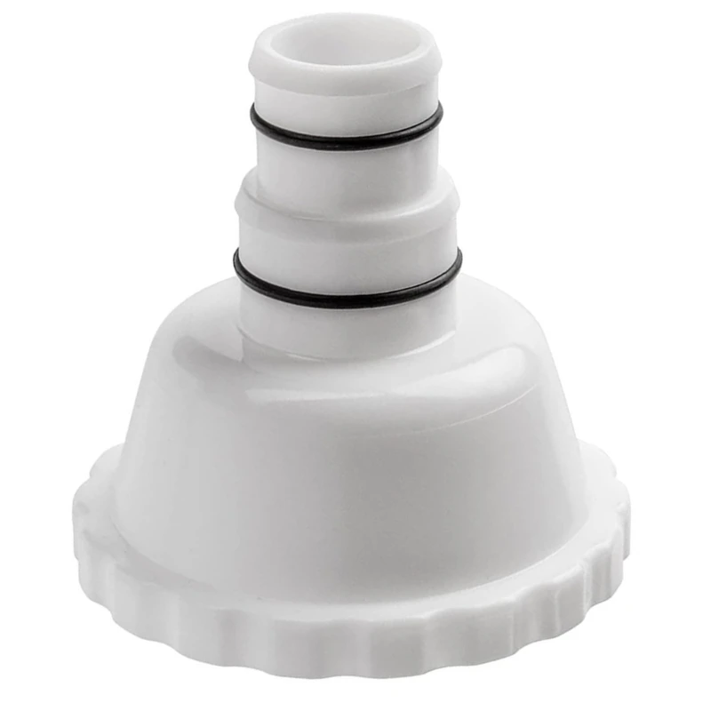 

Pool Vacuum Adapter Attachment Swimming Pool Adapter Skimmer Adapter PVC Texture Suitable for 1.5Inch Connection Heads