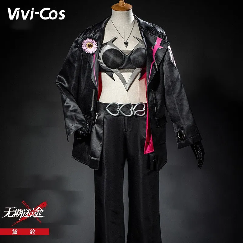 

Vivi-Cos Game Path to Nowhere Deren Balck Sexy Suit Cosplay Women's Costumes Halloween Role Play Party Carnival New XS-XXL