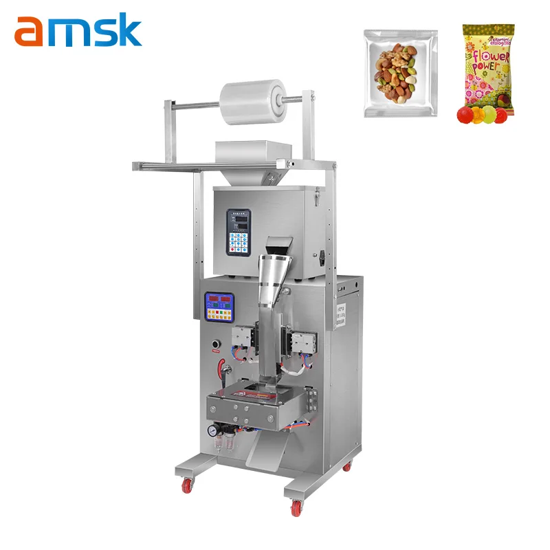 

Automatic Multifunctional Vertical Packaging Machine Sachet Spice Powder Milk Tea Flour Bag Backside Sealing Machine