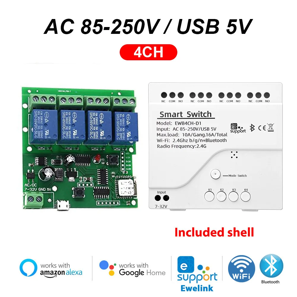 Smart WiFi Door Relay Switch T - Tuya Smart review and price