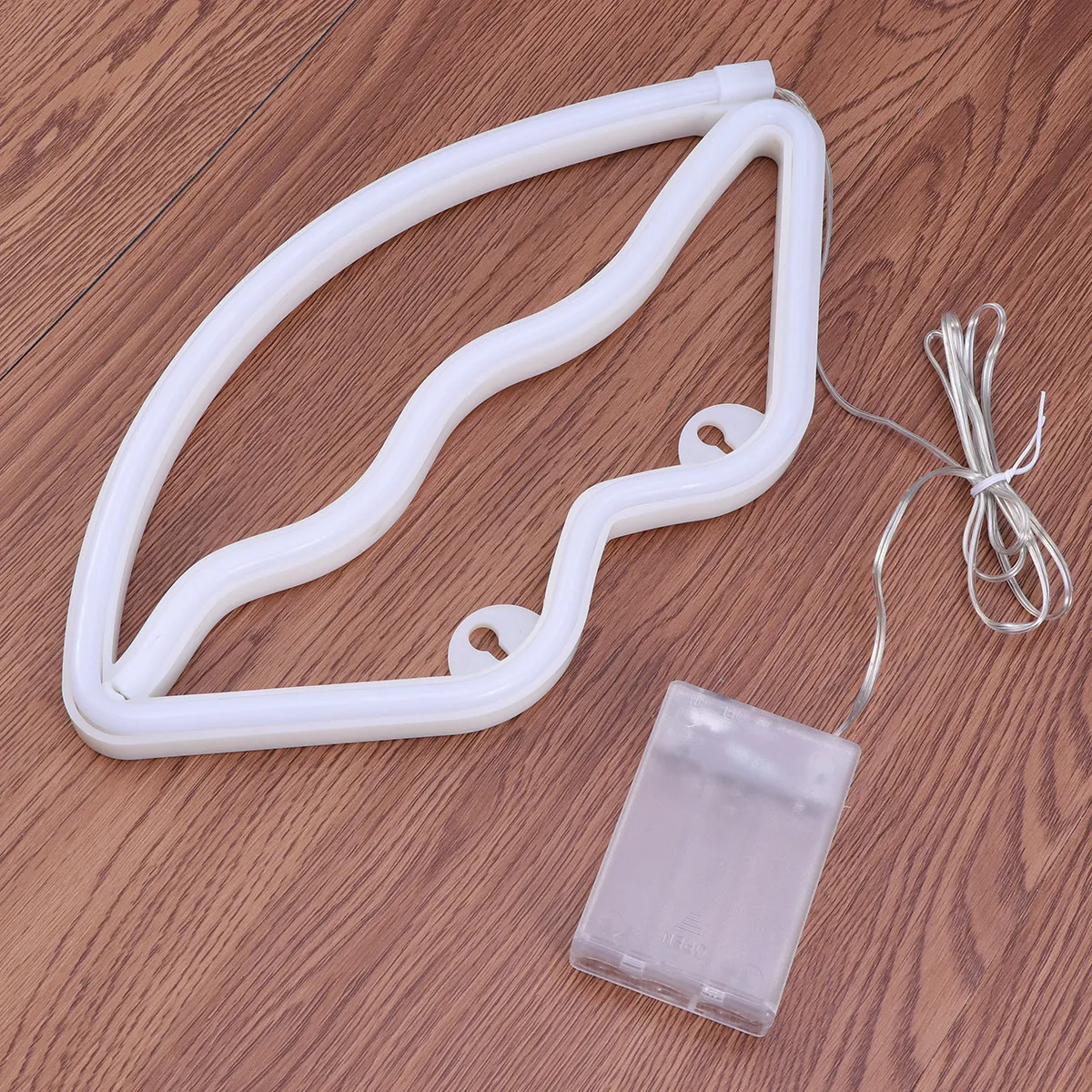 

Neon Red Lip Night Light Decor LED Warm Glow Ambient Lamp for Bedroom Home Hotel Store Decoration Party Wedding Event Prop