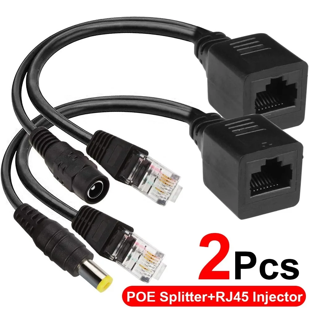 POE Cable Passive Power Over Ethernet Adapter Cable POE Splitter Injector Power Supply Module 12v For IP Camera