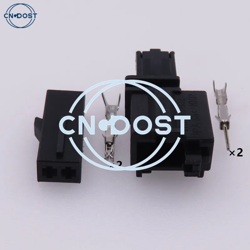 1 Set 2 Pin 1j0973119 1j0973332 AC Assembly Car Socket Electrical Light Plug Microphone Connector For Audi VW