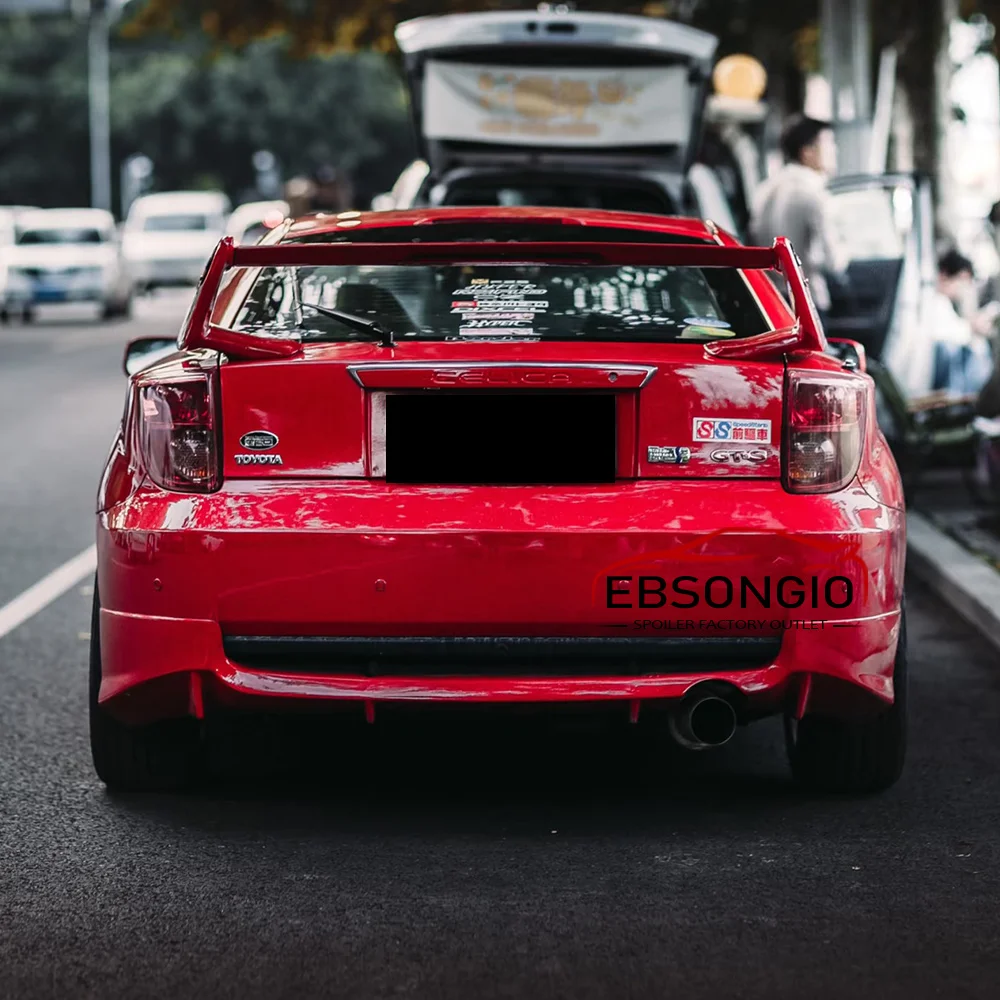 Spoiler Wing For Toyota Celica 2000 - 2005 TRD Factory Style W/LED PAINTED High Quality ABS Plastic Car Boot Wing Lip Exterior - view 3