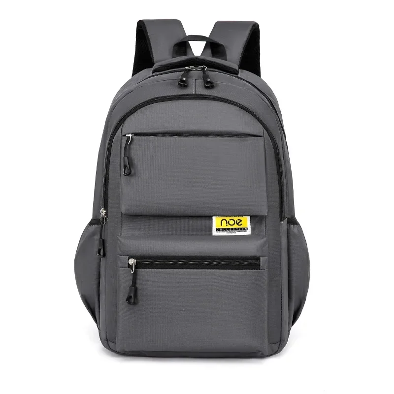 

casual backpack high school student school bag fashionable minimalist laptop bag for men large-capacity outdoor travel bag