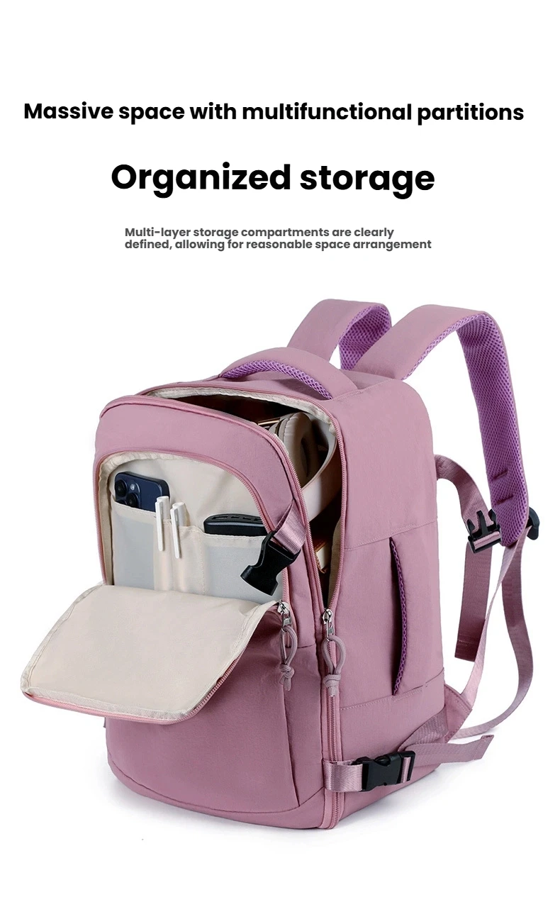 النساء الرجال اليد الأمتعة على ظهره الأعمال كلية محمول حقيبة السفر مقاوم للماء حمل على mochila viaje cabina avion 40x20x26