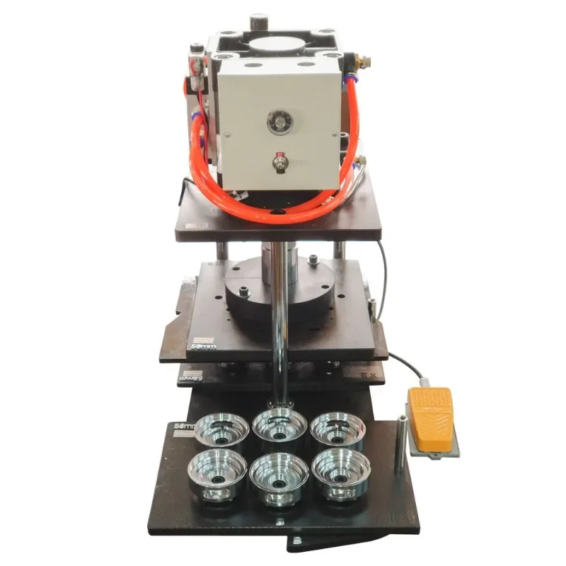 Pneumatic Badge Machine Button Making Machine, Metal Badge Machine Badge Button
