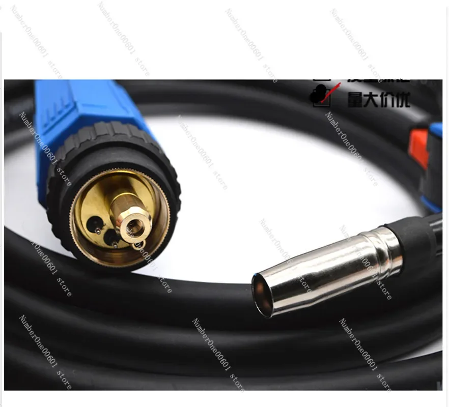 1Pcs 24KD 36KD 15AK MIG Welding Gun-Torch  with 3/5 Meter Length Lead Electric Welder Torch Stinger Parts