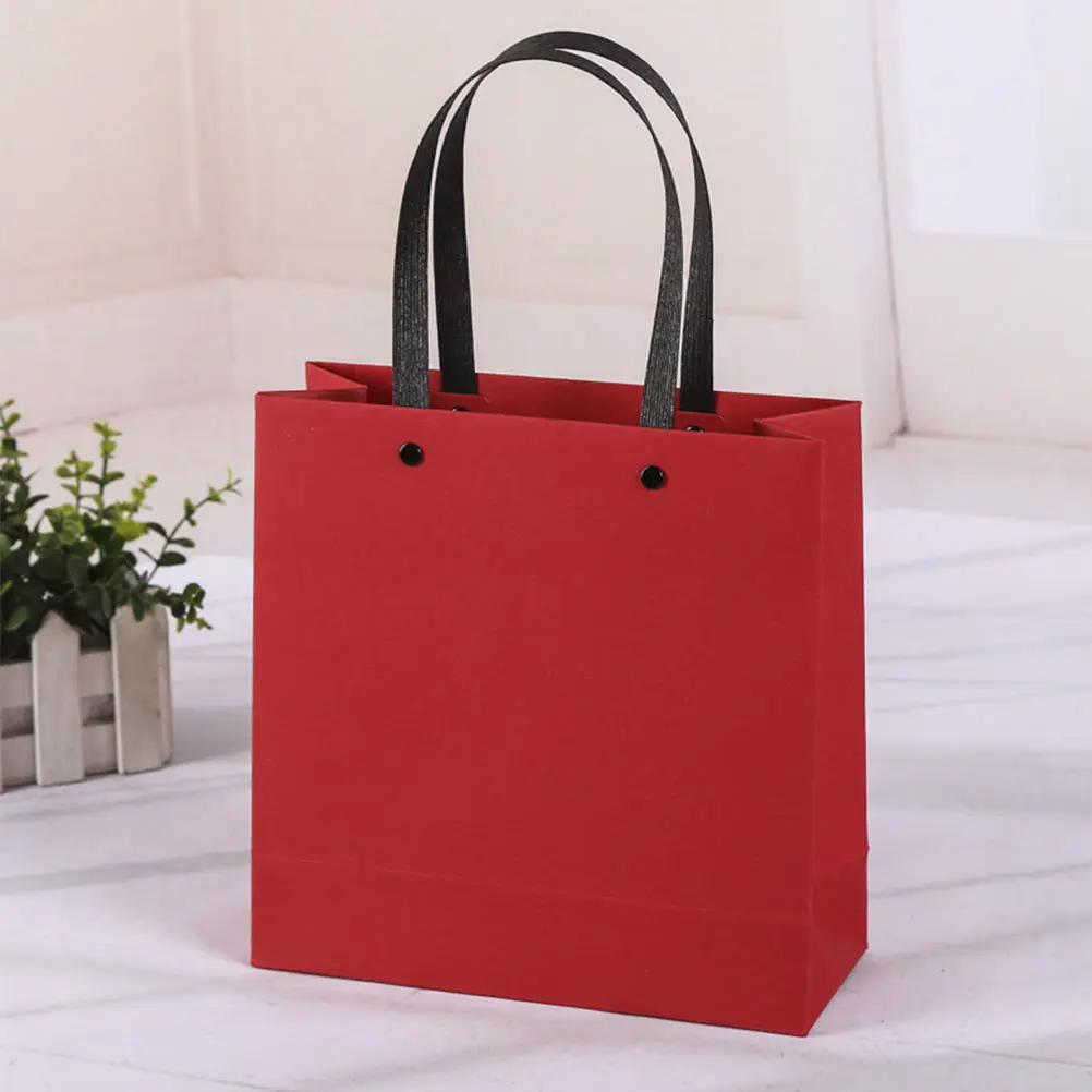 

5pcs Bags Durable Long Use New Year Design Storage Pouches Gifts Party Celebration Packaging