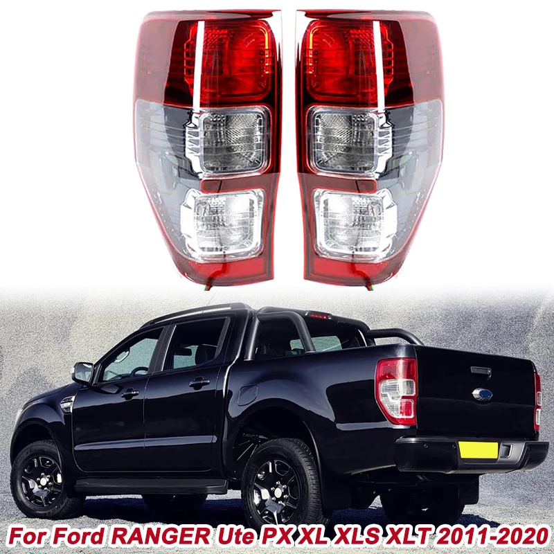 

Pickup Rear Brake Taillight For Ford Ranger Ute PX XL XLS XLT 2011-2020 Left/Right Tail Driving Lamp Assembly W/Wiring Harness