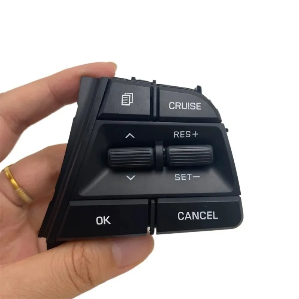 96700F2210 Steering Wheel Cruise Control Button Switch for Hyundai Elantra MD Black Automobile Interior Part Brand New 1pc