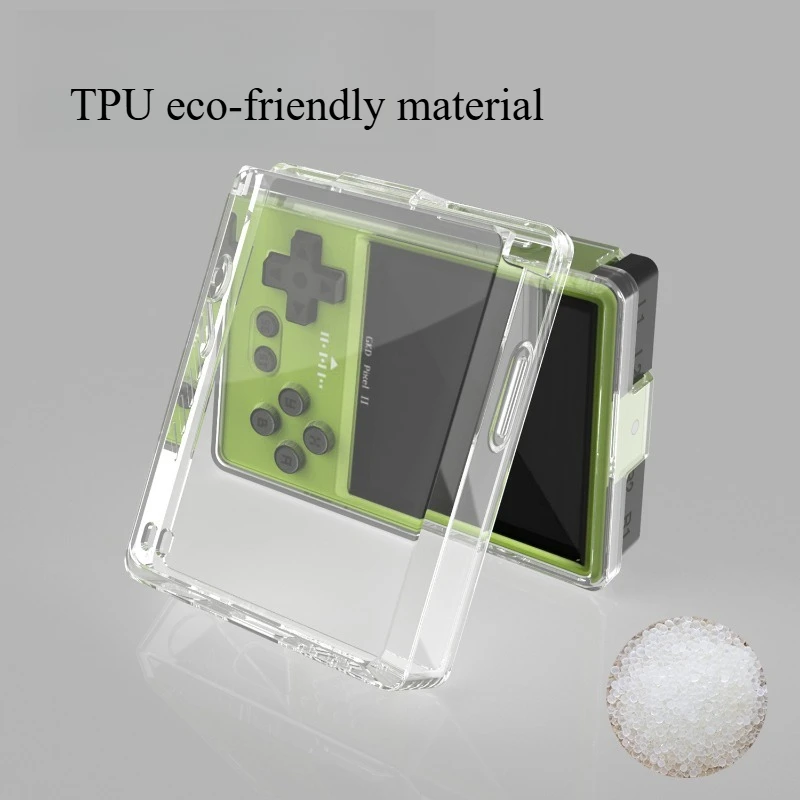 Game Console Protective Case for GKD Pixle 2 Customized TPU High Transparency Palm Phone Cover for Game Console Accessories Gift