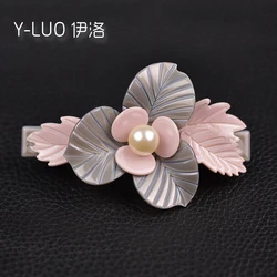 Women Headwear Girls Hairwear Flower Hair Clip Vintage Hair Barrette Cute Hair Accessories For Women