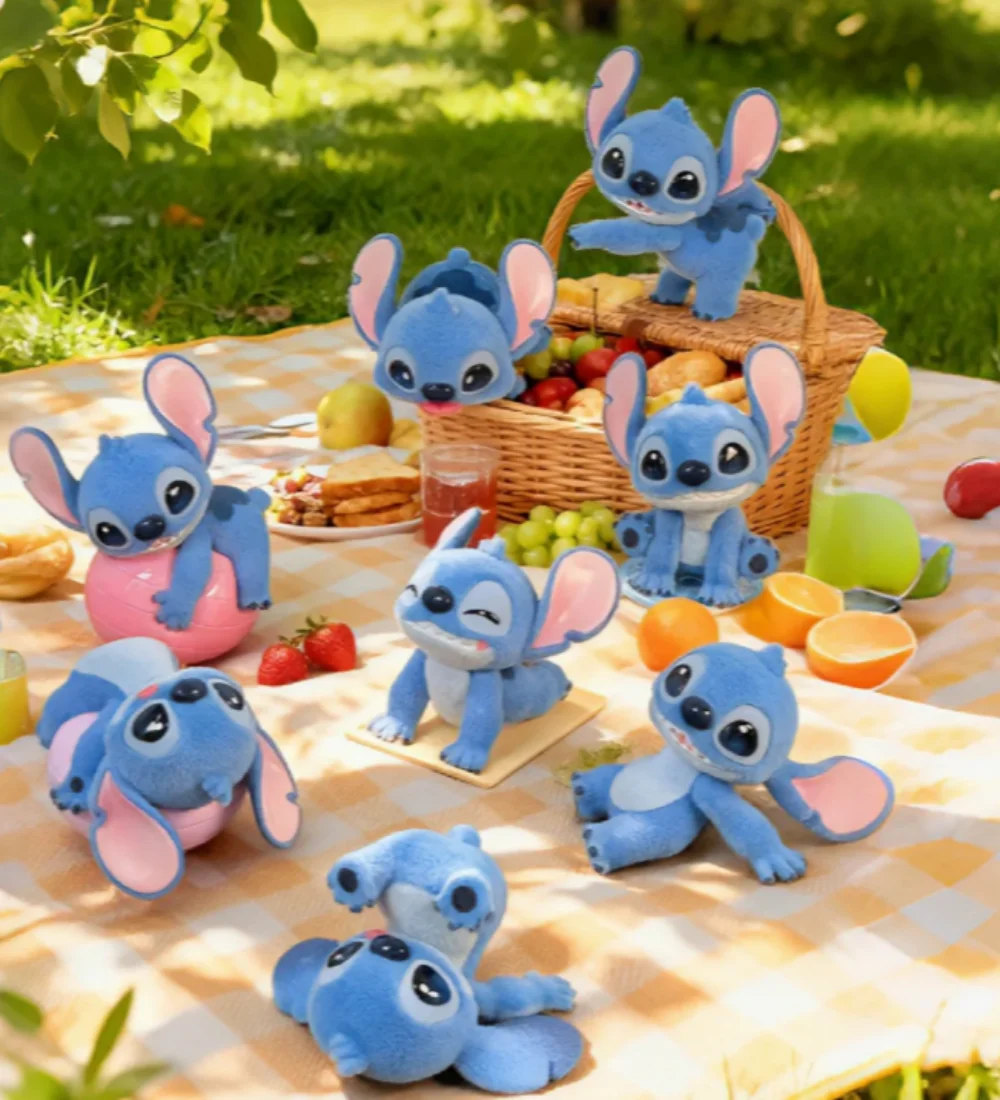 

В наличии Stitch Yoga Series слепая коробка флокированная фигурка милая кукла модные подарки игрушки игрушки для девочек подарки на день рождения рождественские подарки