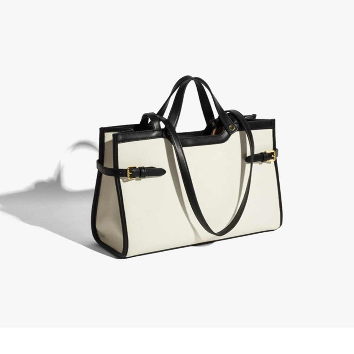 

Missnine 15.6 Inch Woman Laptop Briefcase Tote Canvas ipad Bag Work Shoulder Bag Casual Tote Bag for Travel Office College Bags
