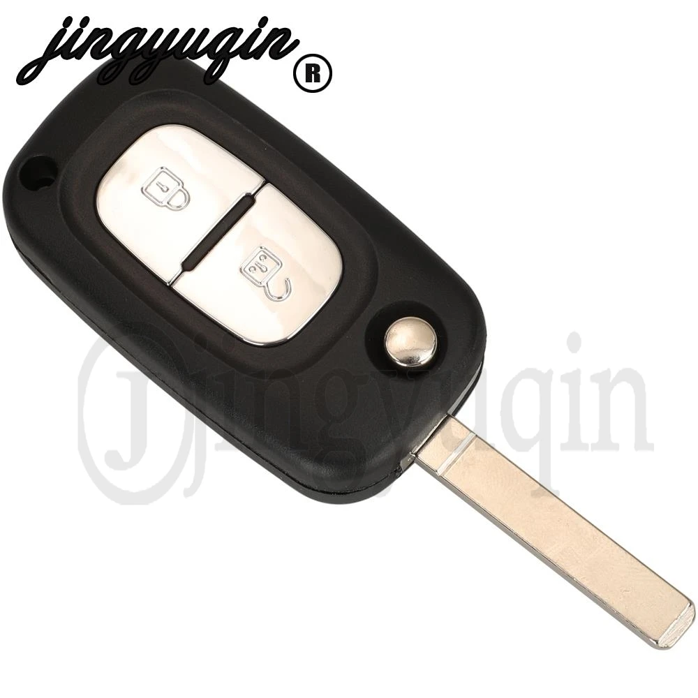 jingyuqin Oryginalny pilot zdalnego sterowania 433 MHz ASK do Mercedes Benz Smart Fortwo 453 Forfour Citan PCF7961 Chip Fob 2/3 Przycisk