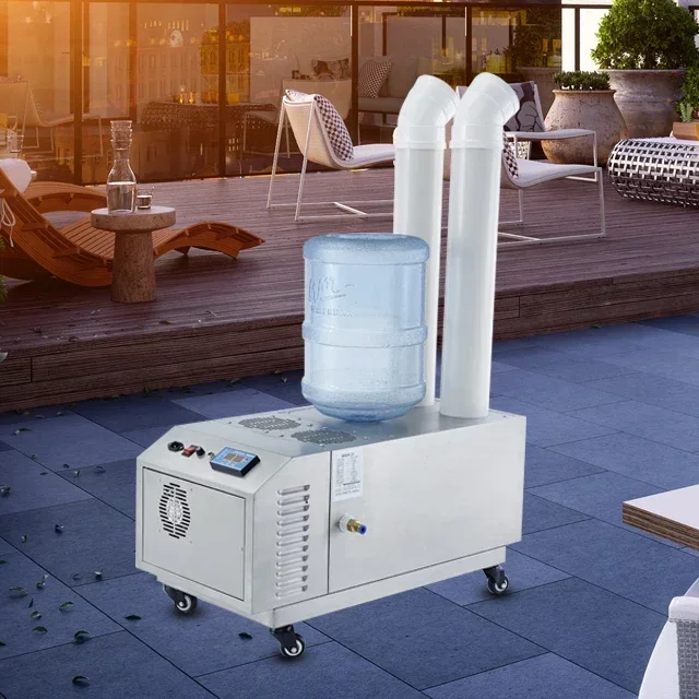 Belin 48Kg/Hr Stainless Steel Corrosions Resistant Ultrasonic Humidifier With 10 Heads Mist Maker 6