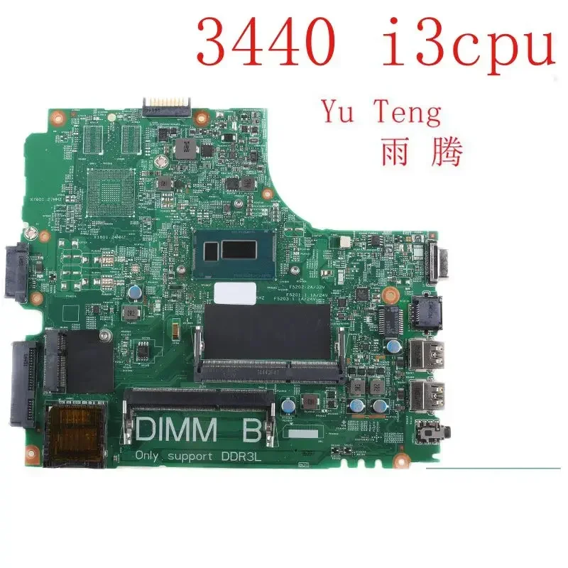 

For DELL Latitude 3440 L3440 Laptop Motherboard with I3 cpu mainboard