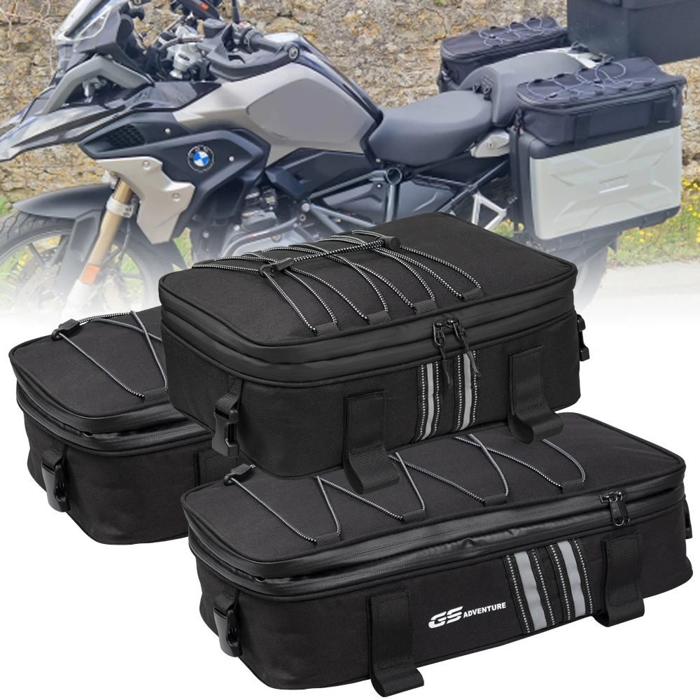 

Pop Motorcycle Luggage Bags Additional Bags For BMW GS 1200 LC Adventure 2013-2017 R1250GS R1200GS Adventure Top Pack