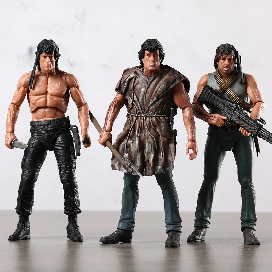 

NECA первая экшн-фигурка крови часть 2 Rambo