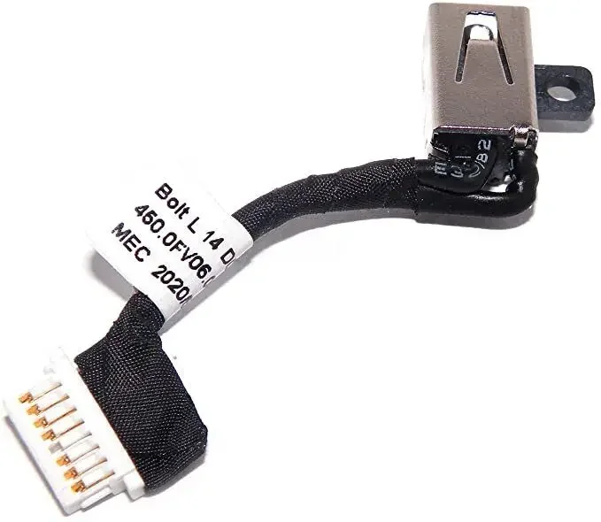 DC Power Jack Socket Cable for Dell Inspiron 15 5583 5584 7580 450.0FV06.0011 0TM5N3 TM5N3 Latitude 3500 3400