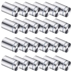 60/100pcs Sign holder screws advertising screws stainless steel wall mounts mounting glass acrylic nails 12*25
