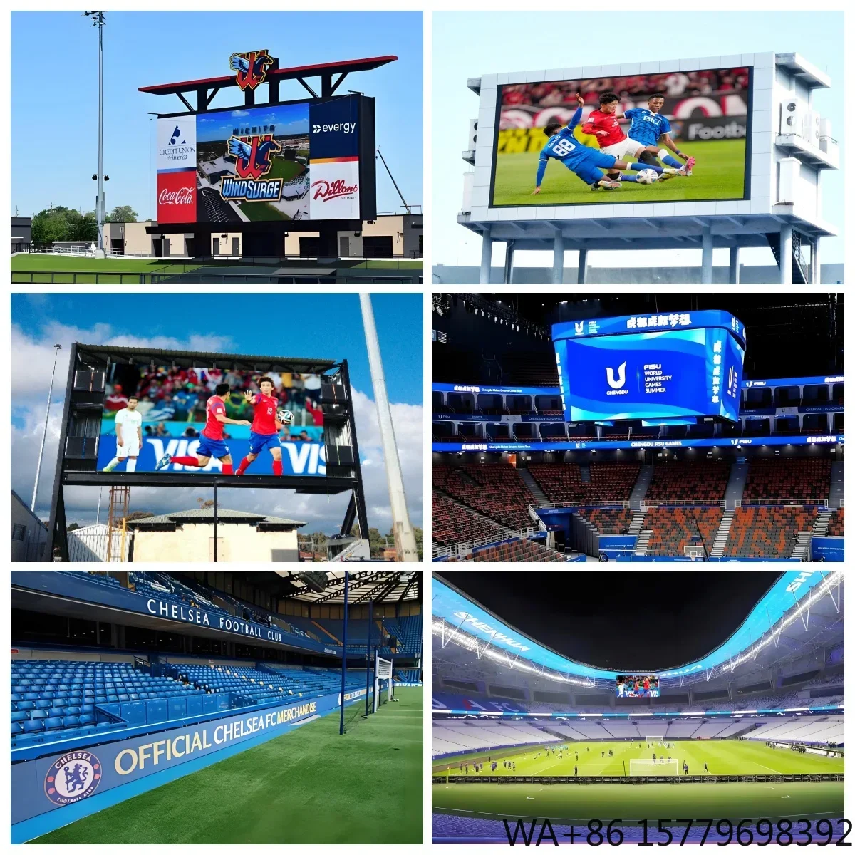 

Outdoor Waterproof Programmable Customized Scrolling LED Display Screen - Full-Color Scrolling Text Billboard