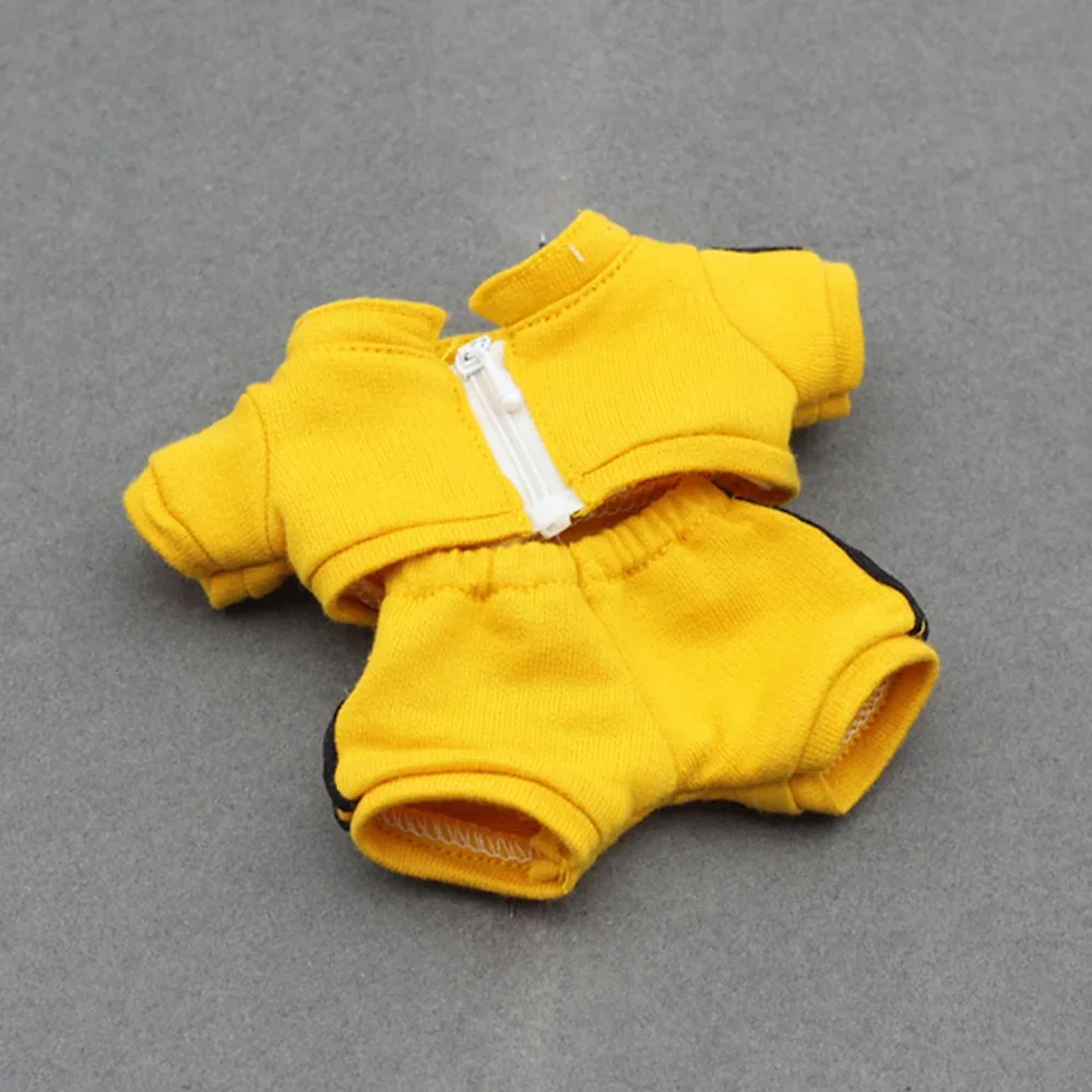 

Fashion sports style clothing suitable for 15/17cm Labubu doll head cap set Ropa Labubu clothing accessories