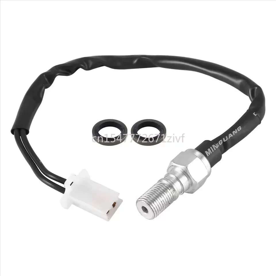 

M10 1mm 1.25mm Motorcycle Brake Pressure Rear Light Switch Hollow Bolt Hydraulic Brake Pressure Light Switch