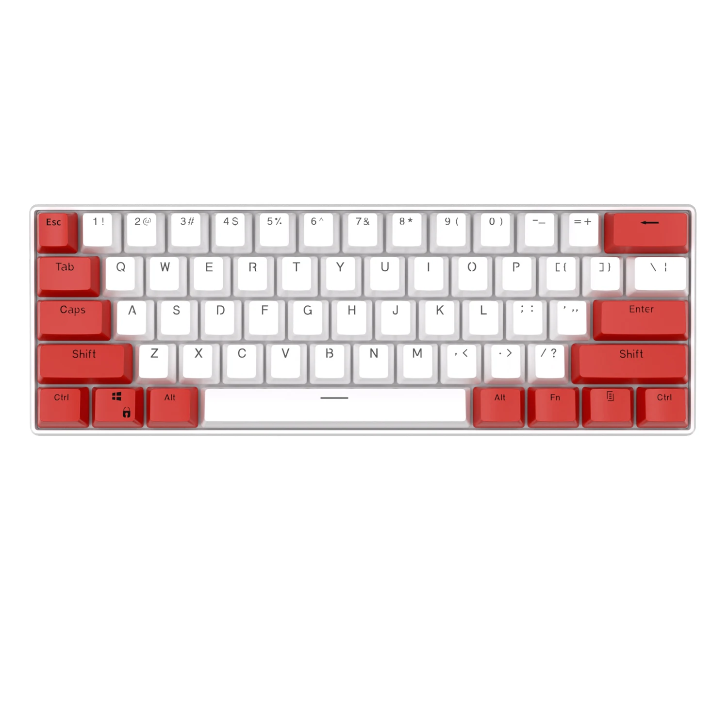 Royal Kludge RK61 Mechanical Keyboard Keycaps 61 Keys General PBT