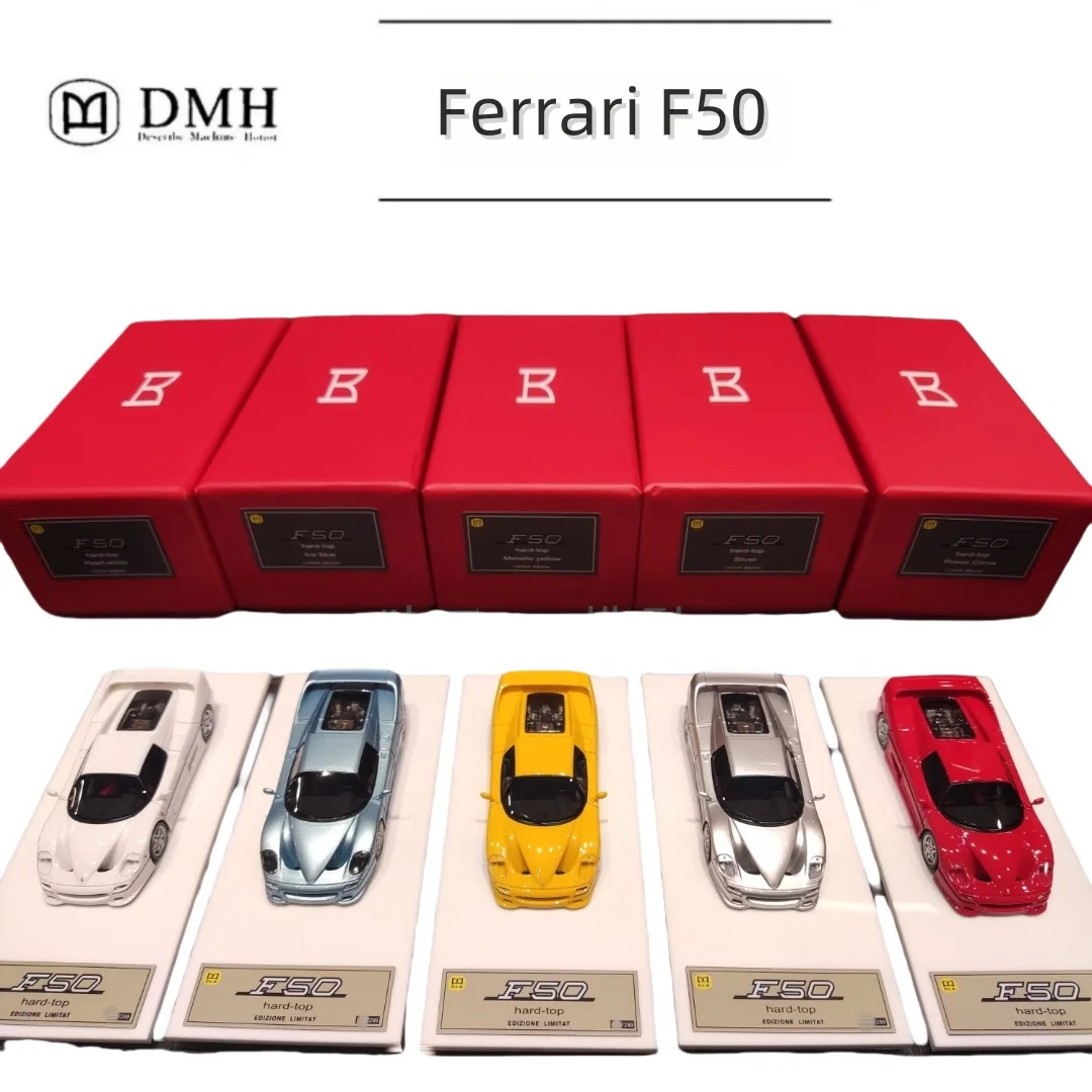 1:64 F50 Hardtop supercar resin miniature simulation car model, adult decoration, boy toys, children's holiday birthday gift