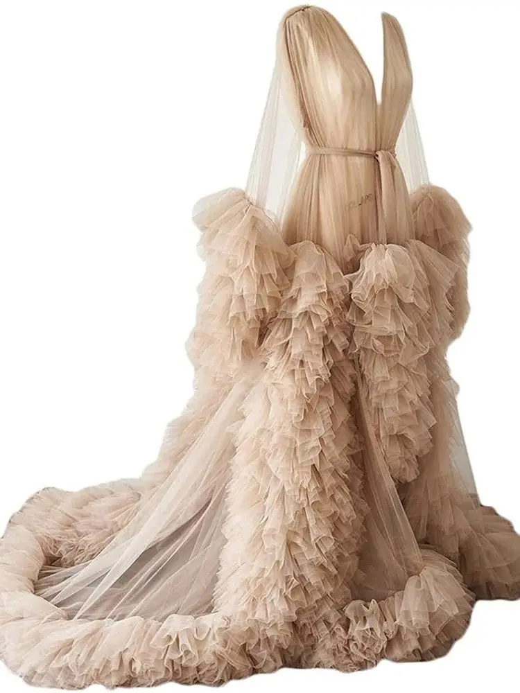 

10+ Colors Mesh Maternity Photo Dress Fashion Pregnant Women Wedding Dress Long Skirt Photography Portrait Studio Clothes