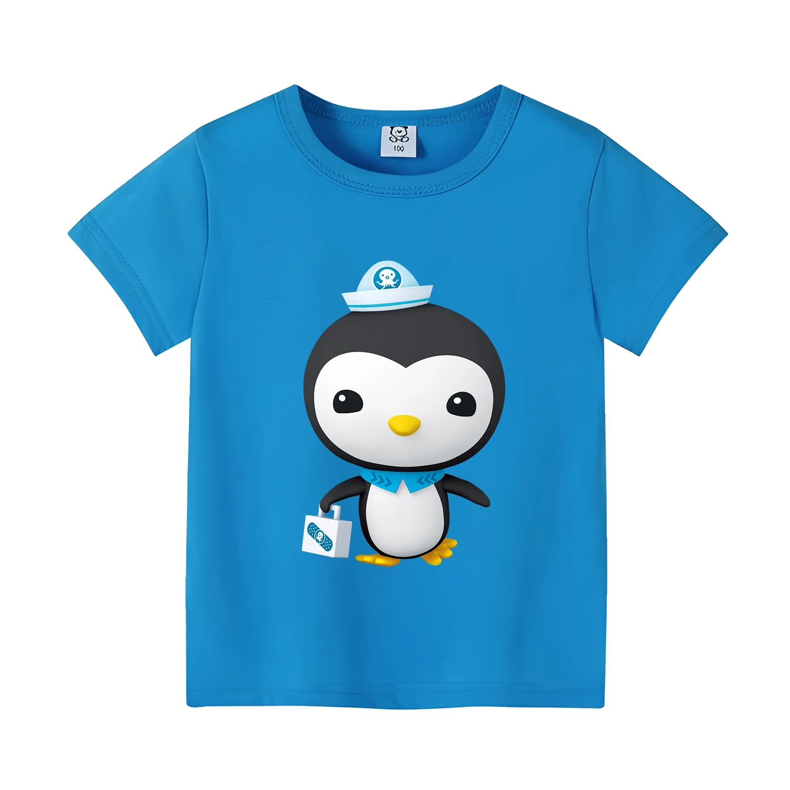 The Octonauts Summer Children's T-shirt Duck100% Cotton Tops Boys Clothes High Child Stitch Winx Stumble Guys Top Shirts Pikmin