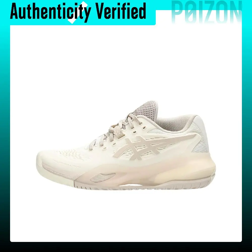 ASICS GEL RESOLUTION X Comfortable And Breathable Low top Tennis Shoes Women's Beige 1042A279-101