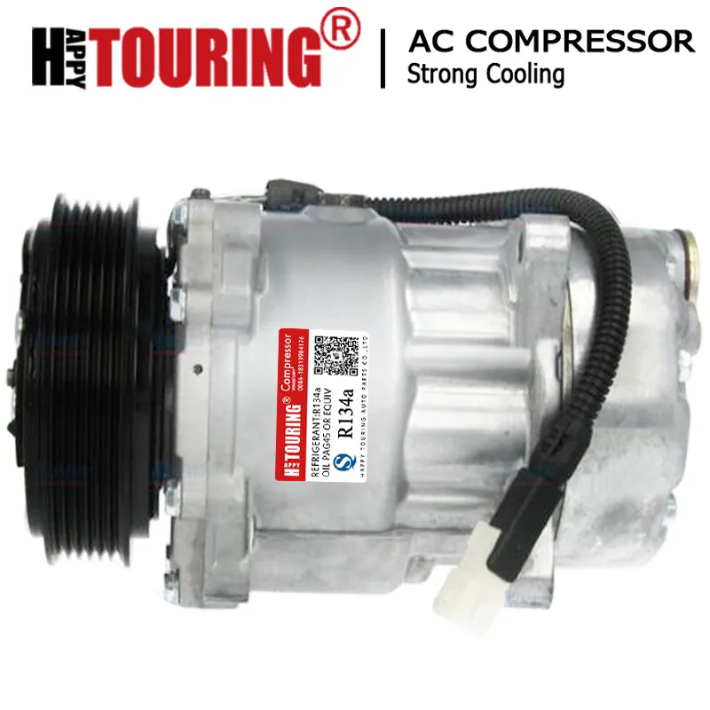 AC Air Conditioner Compressor for Peugeot Partner 306 206 CITROEN XSARA PICASSO C5 6453FE 6453L5 6453GA 6453TJ 6453TK 9613260680