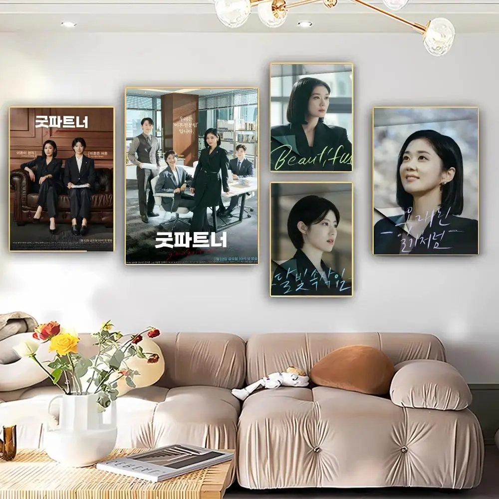 Good Partner Kdrama Poster Art HD Advanced Aesthetic Printing Paper Wall Art for Living Room Home Decor