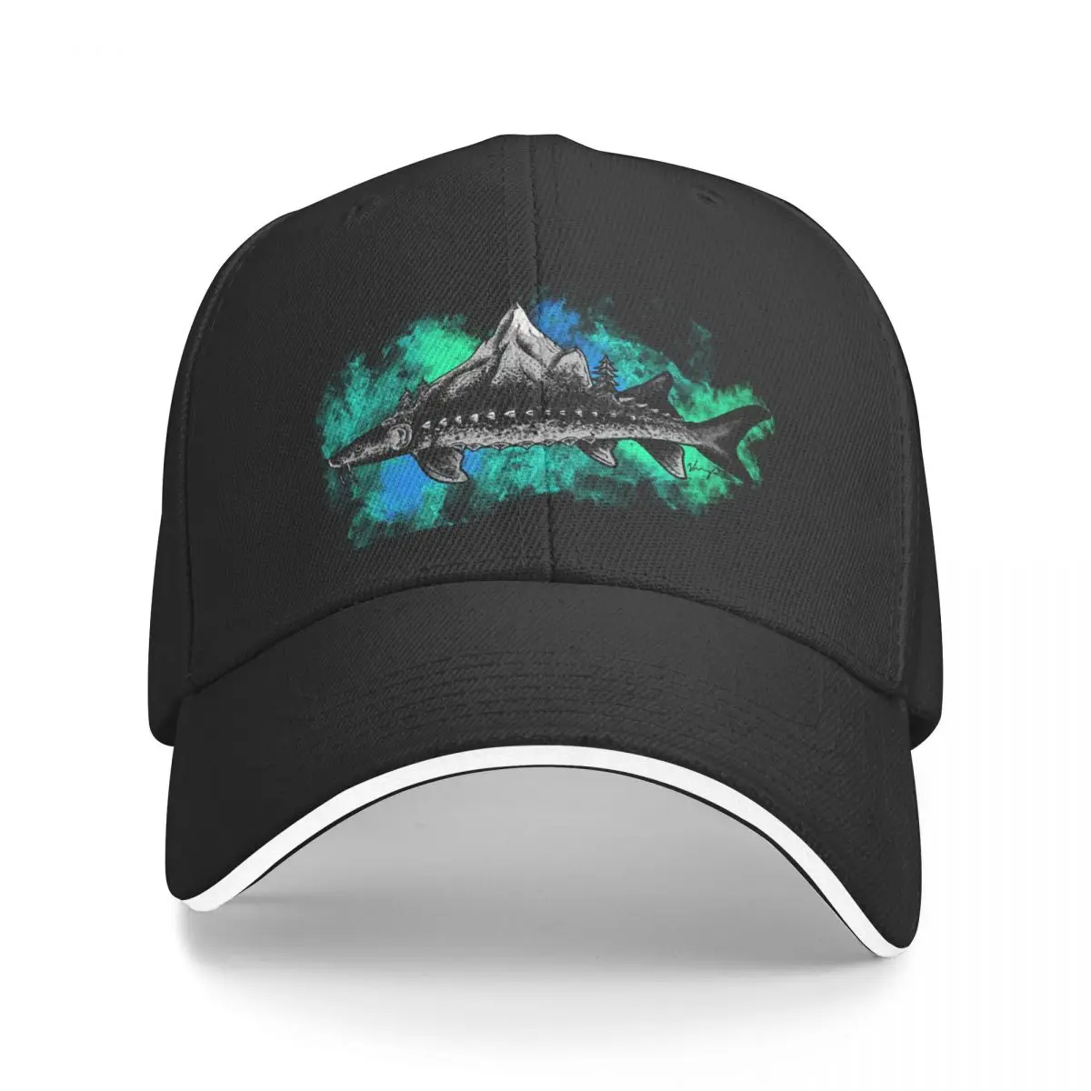 Mount Sturgeon Baseball Cap Streetwear Gentleman Hat Women's Beach Outlet Men's